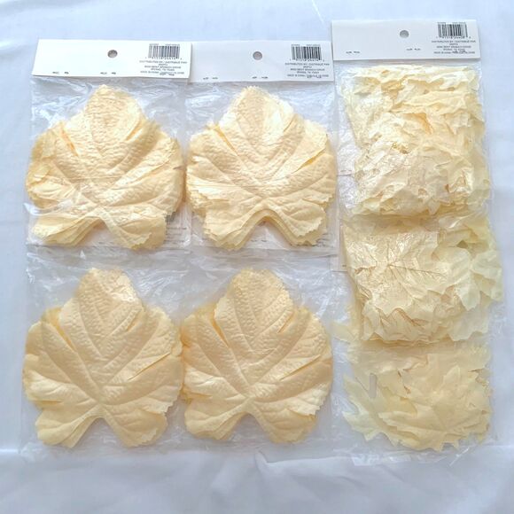 7 Packs of Ashland Faux Fall Leaves Decor Wedding Wreath - Picture 2 of 6